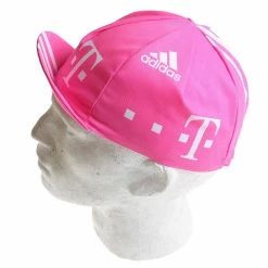 BLB Brick Lane Bikes Casquette Vintage Cycling - Telekom - Rose -Vélos de ville Soldes 0024245 vintage cycling caps telecom