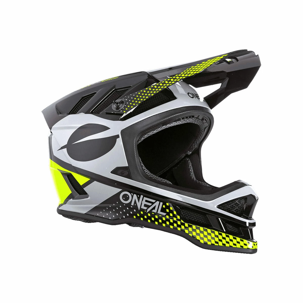 Oneal Blade Polyacrylite Helmet Ace - Casque Fullface - Noir/jaune Fluo 4 Oneal Blade Polyacrylite Helmet Ace - Casque Fullface - Noir/jaune Fluo – Image 2