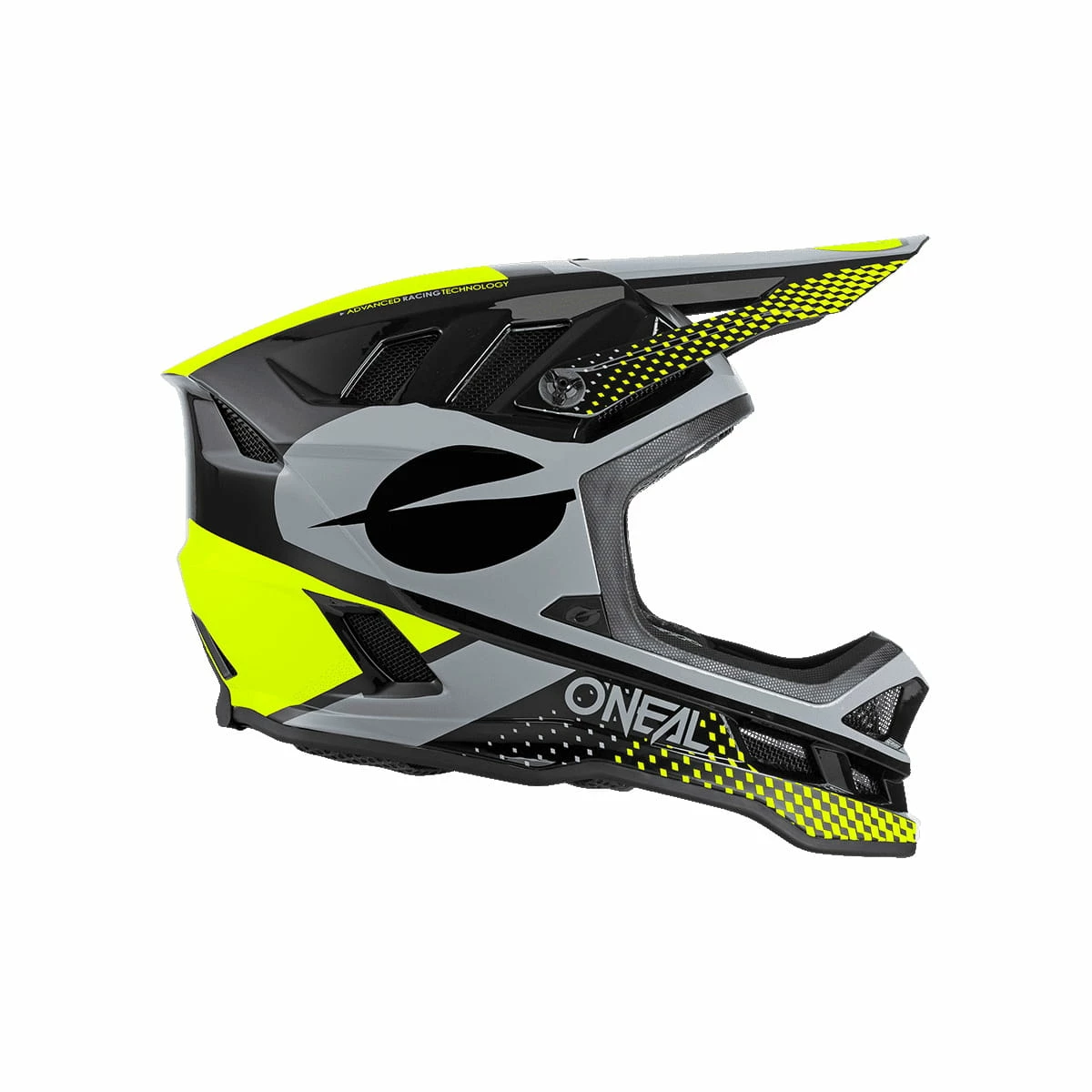 Oneal Blade Polyacrylite Helmet Ace - Casque Fullface - Noir/jaune Fluo 7 Oneal Blade Polyacrylite Helmet Ace - Casque Fullface - Noir/jaune Fluo – Image 5