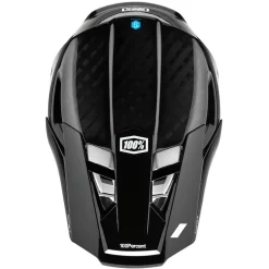 100% Casque Aircraft 2 - Black/white -Vélos de ville Soldes 100 downhill mtb helm downhill mtb helmet aircraft 2 4