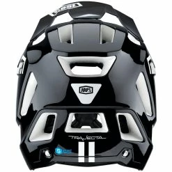 100% Trajecta Casque Avec Fidlock - Black/white -Vélos de ville Soldes 100 trajecta fidlock helmet black white 01 1203099