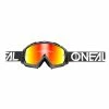 Oneal B10 Goggles Pixel Radium Rouge - Noir/Blanc