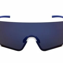 Red Bull SPECT Lunettes De Soleil Jaden - Matt White&Blue/Dark Blue Revo -Vélos de ville Soldes 1x6TaLpdSXJvnc