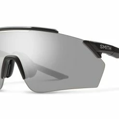 Smith Ruckus - Lunettes De Cyclisme - Matt Black/ChromaPop Platinum Mirrored