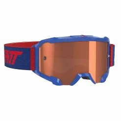 LEATT Lunettes De Protection Anti-buée Velocity 4.5 - Bleu