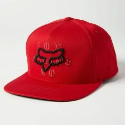 Fox Racing Top Coat - Casquette Snapback - Chili - Rouge