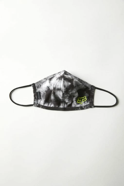 Fox Racing Masque Facial - Protège-dents - Tie Dye - Noir/Blanc -Vélos de ville Soldes 28765 001 1