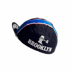 BLB Brick Lane Bikes Casquette Cycliste Vintage - Brooklyn Black -Vélos de ville Soldes 32134