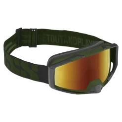 IXS Trigger Goggle Mirror (Low Profile) - Olive/Mirror Gold