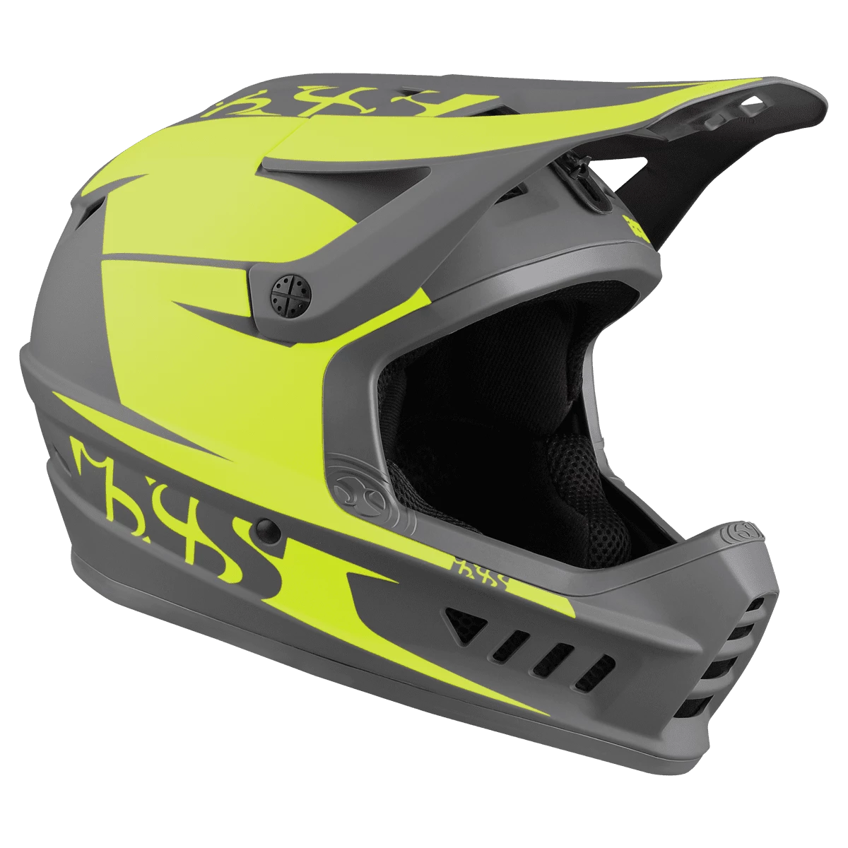IXS XACT Evo Casque Fullface - Lime-Graphite 3 IXS XACT Evo Casque Fullface - Lime-Graphite