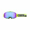 Oneal B-20 Proxy - Bleu Radium - Lunettes De Protection - Jaune Fluo/noir