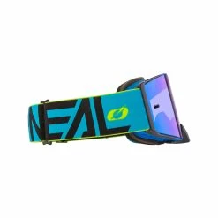 Oneal B-30 Bold - Radium Blue - Lunettes De Protection - Bleu/Jaune Fluo -Vélos de ville Soldes 6027 102