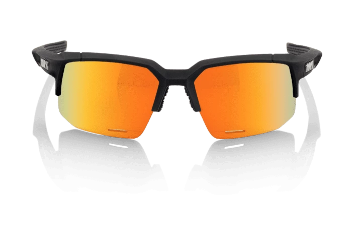 100% Lunettes De Sport Speedcoupe - HD Red Multilayer - Hiper Lens - Soft Tact Black 4 100% Lunettes De Sport Speedcoupe - HD Red Multilayer - Hiper Lens - Soft Tact Black – Image 2