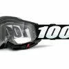 100% Accuri 2 Goggle - Lentille Claire - Noir 1 100% Accuri 2 Goggle - Lentille Claire - Noir -Vélos de ville Soldes Accuri2Goggle ClearLens black 1