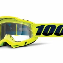 100% Accuri 2 OTG Goggle - Lentille Claire - Fluo Yellow