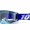 100% Armega Goggle - Lentille Claire - Royal -Vélos de ville Soldes ArmegaGoggle ClearLens Royal 1