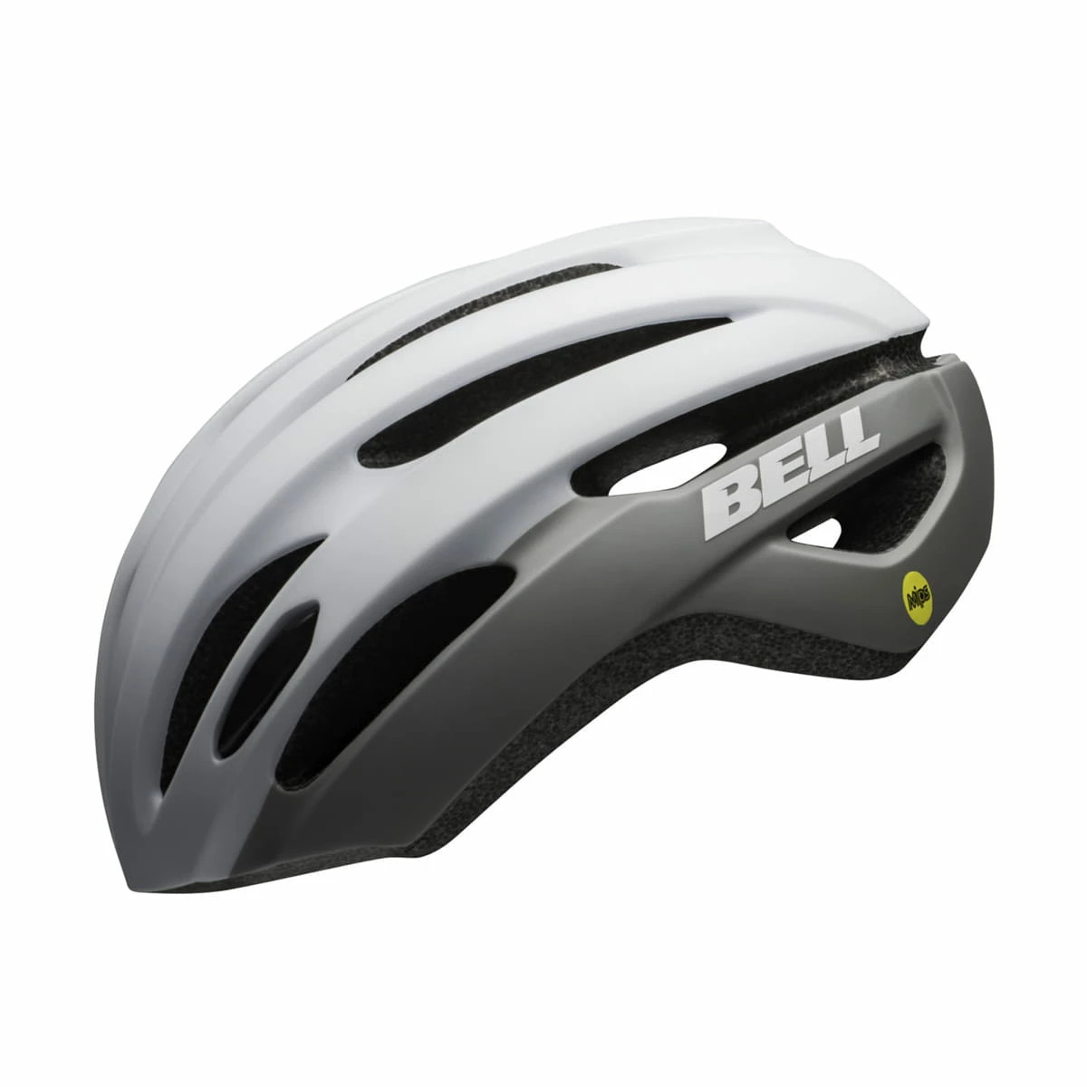 Bell Avenue Mips - Matte/gloss White/gray 4 Bell Avenue Mips - Matte/gloss White/gray – Image 2