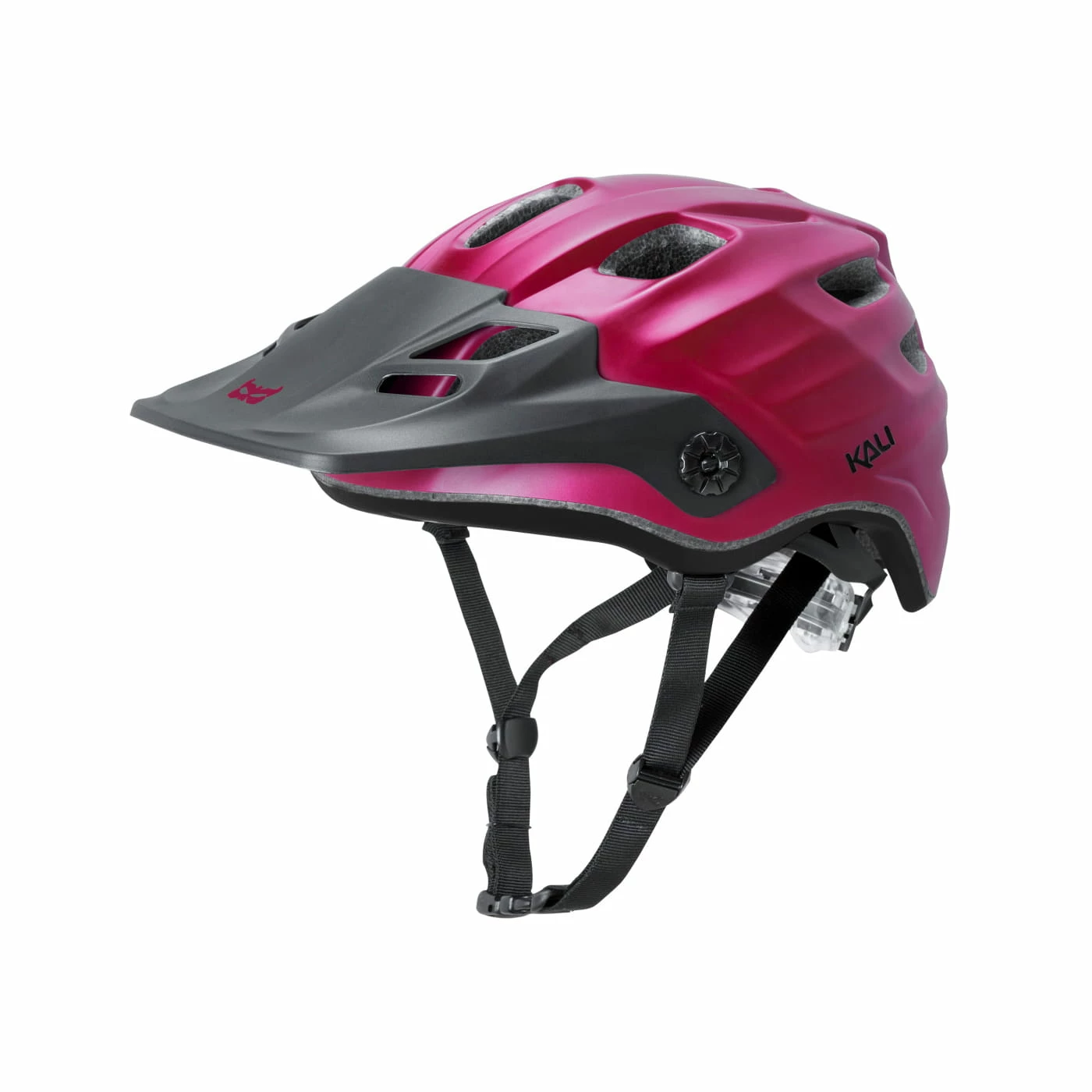 KALI Casque Maya All Mountain/Enduro - Wine Red/Black 2 KALI Casque Maya All Mountain/Enduro - Wine Red/Black
