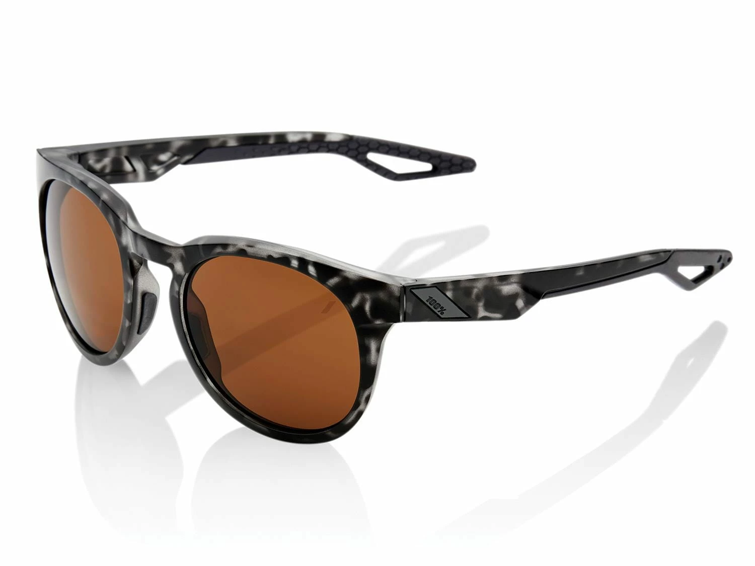 100% Campo - Lentilles Smoke - Noir Mat Havane 3 100% Campo - Lentilles Smoke - Noir Mat Havane