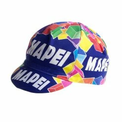 BLB Brick Lane Bikes Casquette Cycliste Vintage - Mapei -Vélos de ville Soldes DEWQDQEWF5835b7de5ea21