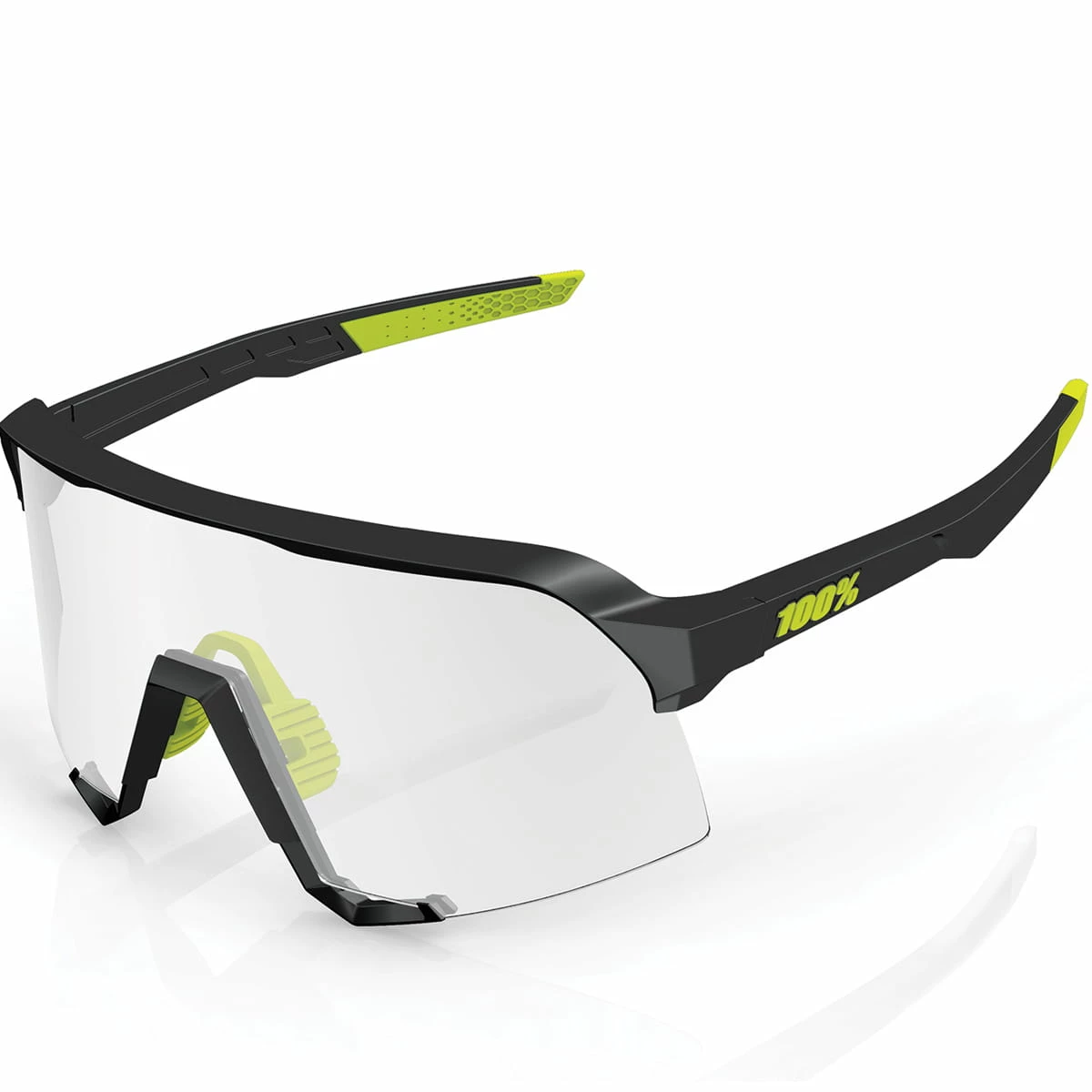 100% S3 - Lentille Photochromique - Noir Brillant 3 100% S3 - Lentille Photochromique - Noir Brillant