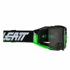 LEATT Lunettes De Protection Anti-buée Velocity 6.5 - Vert Fluo/Gris Clair