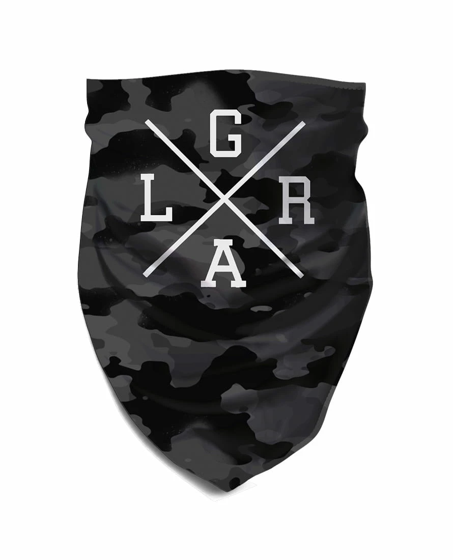 LOOSE RIDERS Écharpe Multifonctionnelle - Charcoal Camo 3 LOOSE RIDERS Écharpe Multifonctionnelle - Charcoal Camo