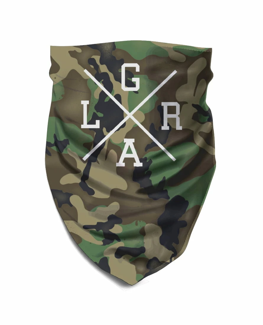 LOOSE RIDERS Écharpe Multifonctionnelle - Forest Camo 3 LOOSE RIDERS Écharpe Multifonctionnelle - Forest Camo