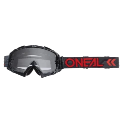 Oneal B-10 Goggle Camo V.22 - Noir/Rouge