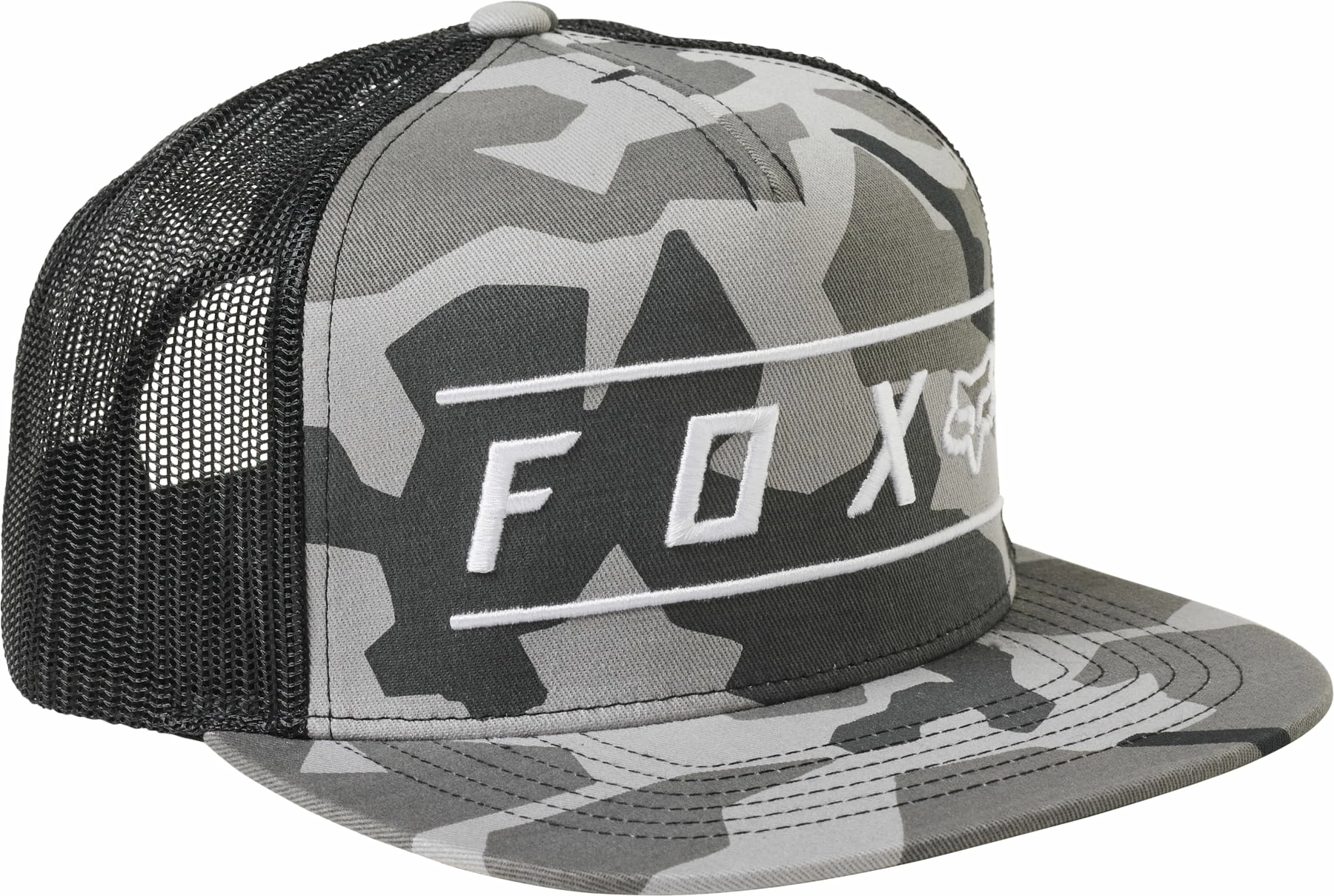 Fox Racing Snapback Pinnacle Mesh Noir Camo 3 Fox Racing Snapback Pinnacle Mesh Noir Camo