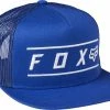 Fox Racing Snapback Pinnacle Mesh Bleu Royal