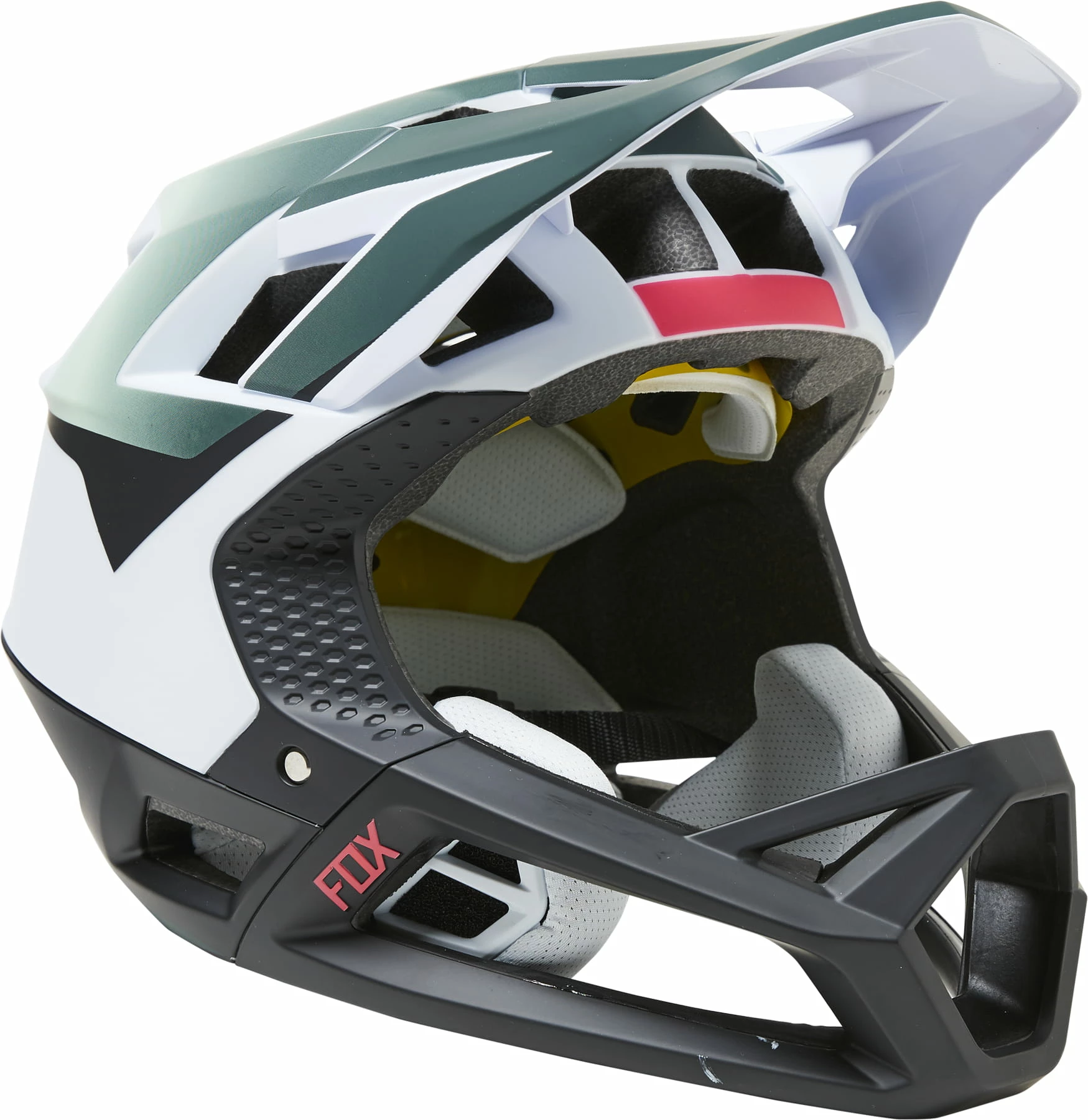 Fox Racing Proframe Casque Graphic 2 CE Blanc 3 Fox Racing Proframe Casque Graphic 2 CE Blanc