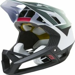 Fox Racing Proframe Casque Graphic 2 CE Blanc 9 Fox Racing Proframe Casque Graphic 2 CE Blanc -Vélos de ville Soldes ProframeHelmetGraphic2CEWhite 2