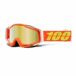 100% Lunettes De Protection Racecraft Anti Fog Mirror Lens - Razmataz
