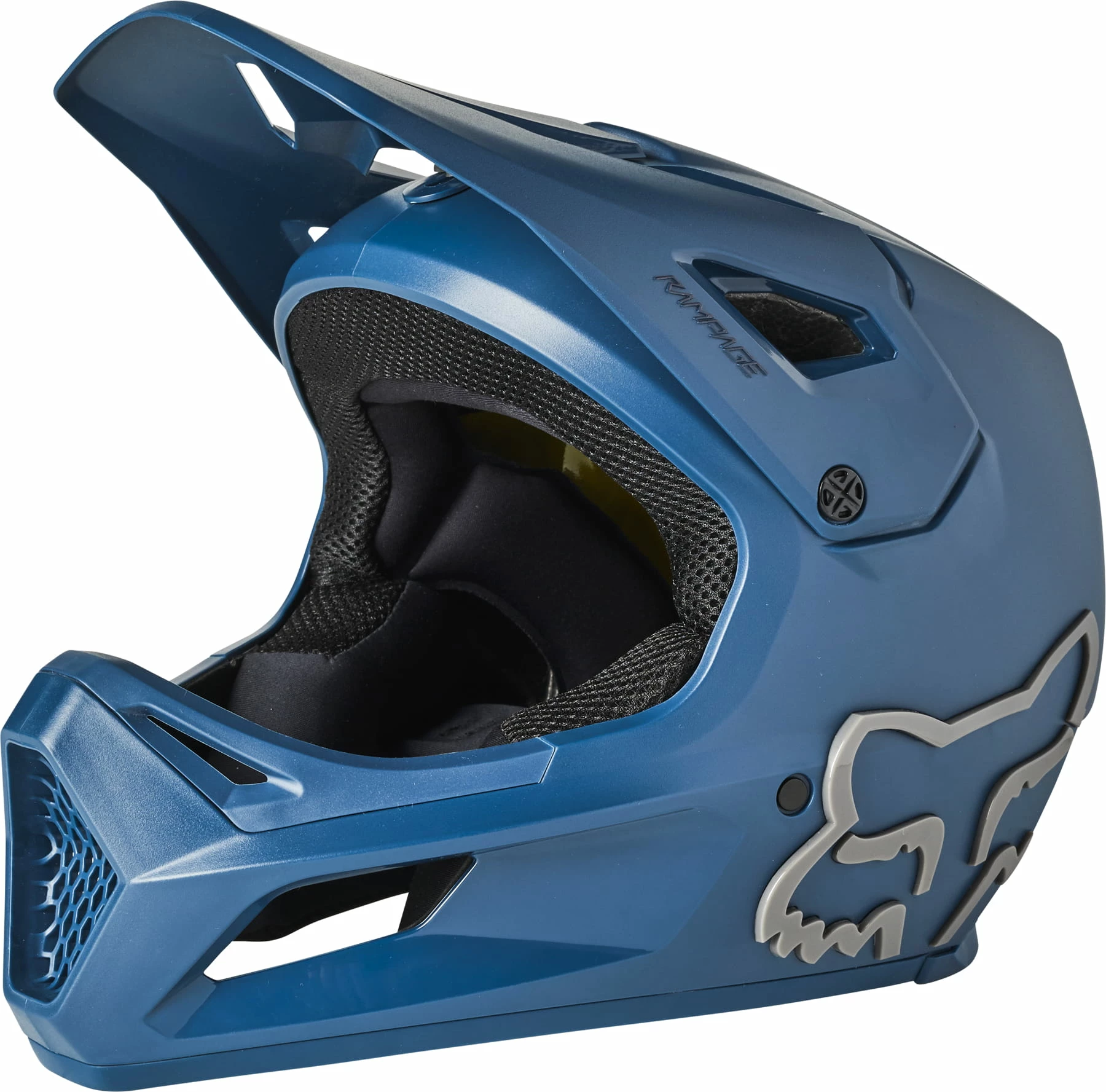 Fox Racing Casque Rampage CE-CPSC Indigo Foncé 4 Fox Racing Casque Rampage CE-CPSC Indigo Foncé – Image 2