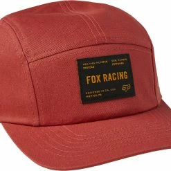 Fox Racing Regiment 5 Panel Hat Red Clay