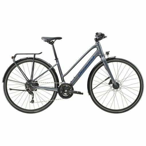 Diamant Rad Rubin Femme Gris Magnétite Métallique -Vélos de ville Soldes Rubin MIT 23 36912 A Primary