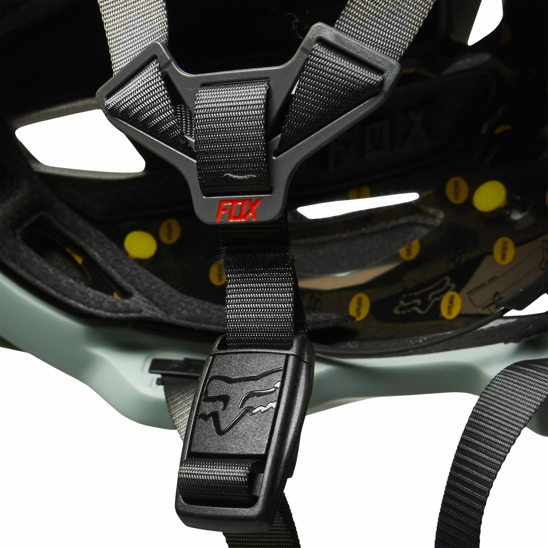 Fox Racing Speedframe PRO Casque Dvide CE Eucalyptus 8 Fox Racing Speedframe PRO Casque Dvide CE Eucalyptus – Image 6