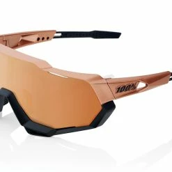 100% Speedtrap - Lentilles Miroir HiPER - Cuivre Chromé Mat