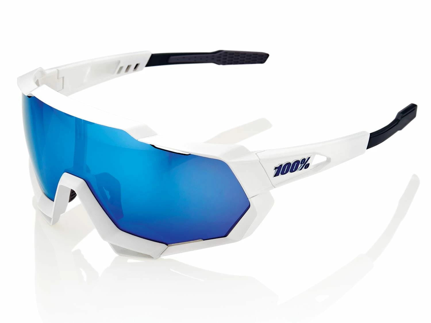 100% Speedtrap - Lentilles HiPER Mirror - Blanc Mat 3 100% Speedtrap - Lentilles HiPER Mirror - Blanc Mat