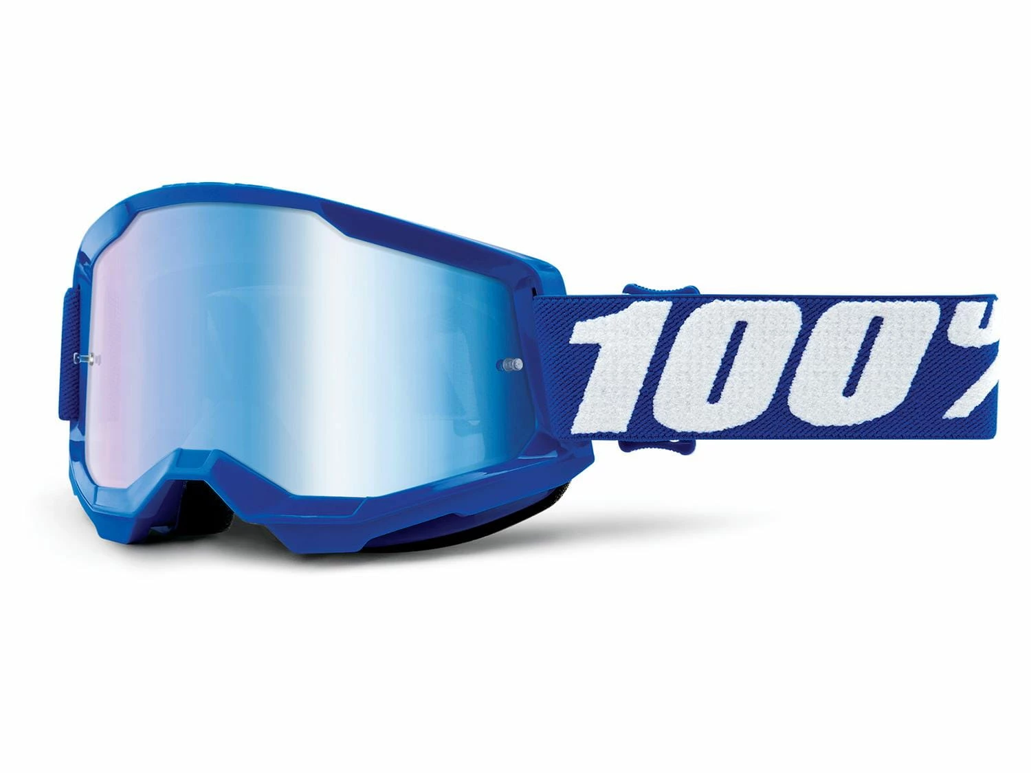 100% Strata 2 Goggle - Lentille Miroir - Bleu 3 100% Strata 2 Goggle - Lentille Miroir - Bleu