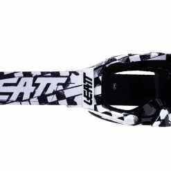 LEATT Velocity 5.5 Goggle Lentille Anti-buée Checker Smoke