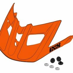 IXS Visière + Pins Trail EVO - Orange