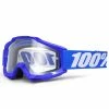 100% Lunettes De Protection Accuri MX - Reflex Blue - Clear
