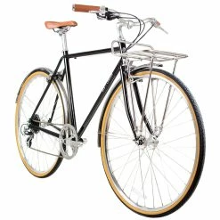 BLB Brick Lane Bikes Coccinelle Town 8 Vitesses - Noir -Vélos de ville Soldes beetle 6