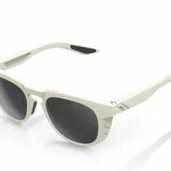 100% Lunettes De Soleil Slent - Smoke Lens - White