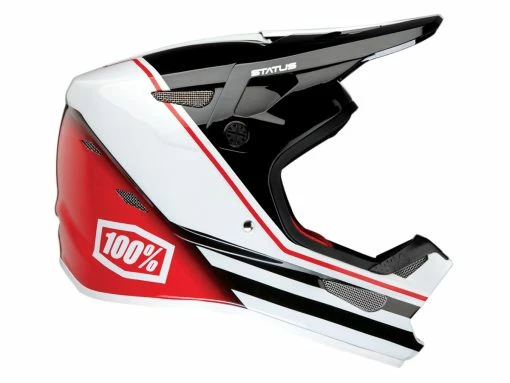 100% Casque Status - Noir/Rouge -Vélos de ville Soldes hu hlt 0011 status patrima 80010 374