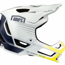 100% Casque Trajecta - Bleu/Blanc