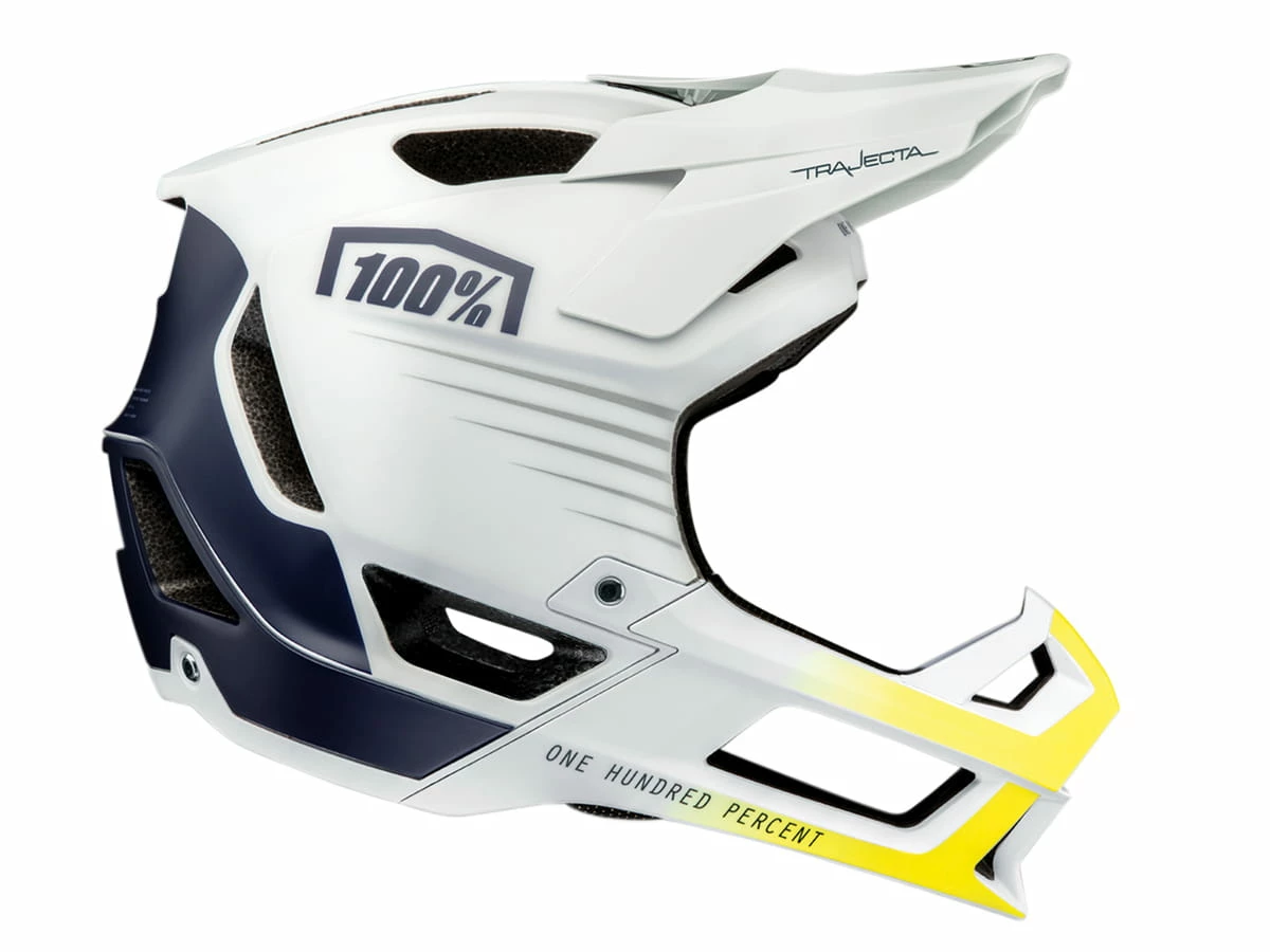 100% Casque Trajecta - Bleu/Blanc 3 100% Casque Trajecta - Bleu/Blanc