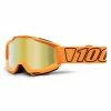 100% Lunettes De Protection Accuri Anti Fog Mirror Lens -Orange/Noir -Vélos de ville Soldes luminati